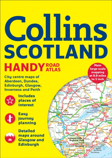 Collins Handy Road Atlas Scotland - 9780008126322