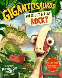 Gigantosaurus - Press Out and Play ROCKY : A 3D playset with press-out models and story cards! - 9781800780415