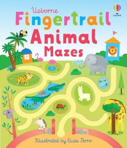 Fingertrail Animal Mazes - 9781805077213