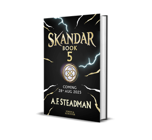 Pre-Order for 28th of August: Signed Indie Exclusive copy of Skandar Book 5