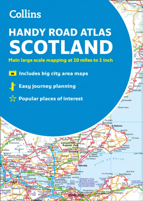 Collins Handy Road Atlas Scotland-9780008276393