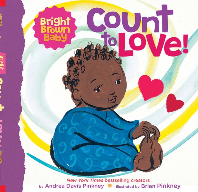 Count to LOVE! (Bright Brown Baby Board Book)-9781338672398